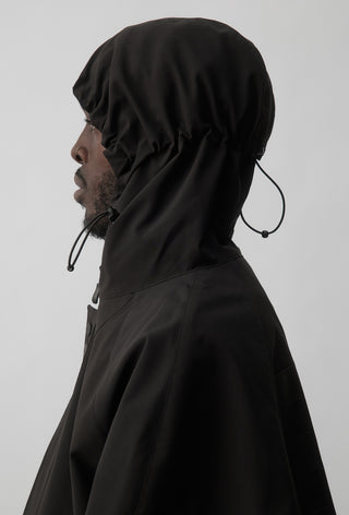 NORTH MELBOURNE KANGAROOS - SHORT WINDBREAKER JACKET - BLACK