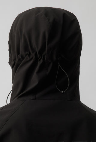 SYDNEY SWANS - SHORT WINDBREAKER JACKET - BLACK