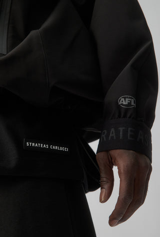 SYDNEY SWANS - SHORT WINDBREAKER JACKET - BLACK