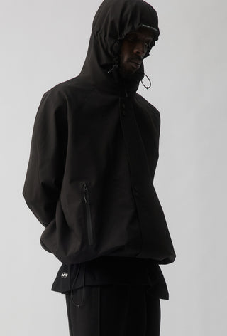 WESTERN BULLDOGS - SHORT WINDBREAKER JACKET - BLACK