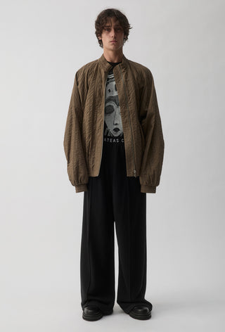 ORCHID BOMBER JACKET - KHAKI