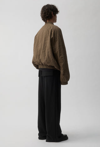 ORCHID BOMBER JACKET - KHAKI