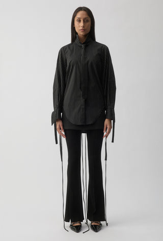 Gather Ammo Shirt - Black Pinstripe