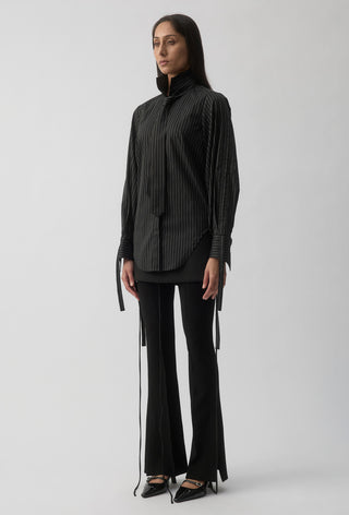 Gather Ammo Shirt - Black Pinstripe