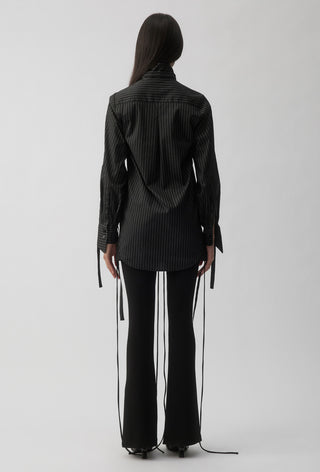 Gather Ammo Shirt - Black Pinstripe