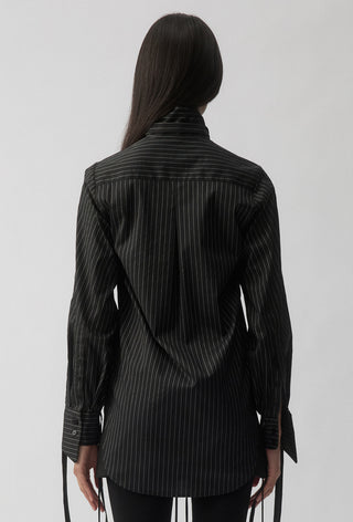 Gather Ammo Shirt - Black Pinstripe