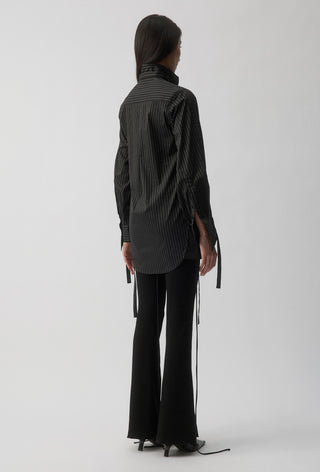 Gather Ammo Shirt - Black Pinstripe