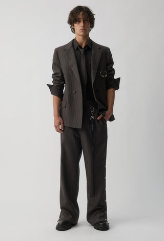 Proto Shirt with tie - Black