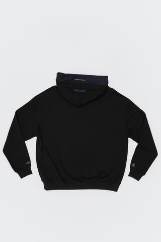 CLUB HOODIE - CARLTON BLUES - BLACK
