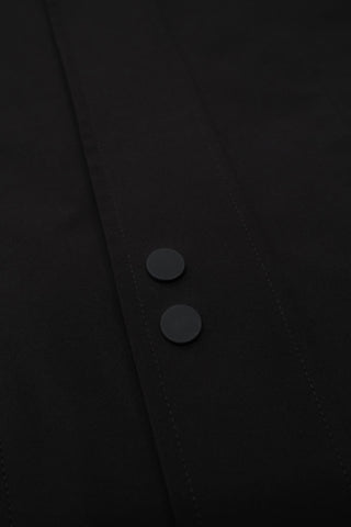 CARLTON BLUES - SHORT WINDBREAKER JACKET - BLACK