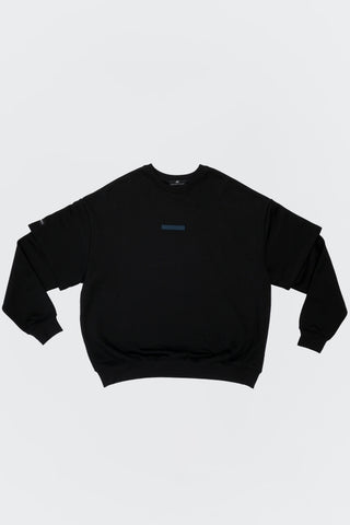 HIT LIST SWEATER - CARLTON BLUES - BLACK