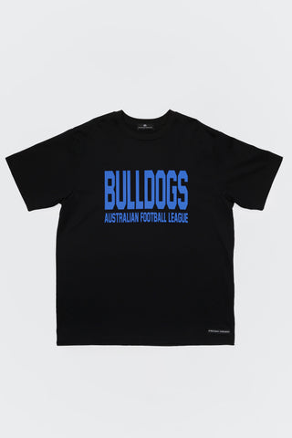 CLUB T-SHIRT - WESTERN BULLDOGS - BLACK