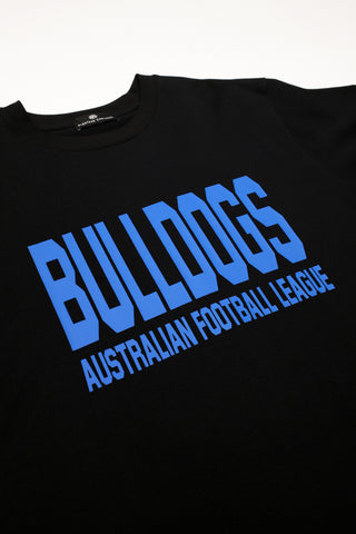 CLUB T-SHIRT - WESTERN BULLDOGS - BLACK