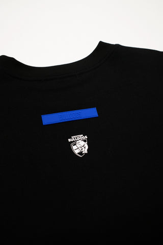 CLUB T-SHIRT - WESTERN BULLDOGS - BLACK