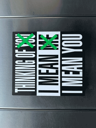 Barbara Kruger : Thinking of You. I Mean Me. I Mean You.