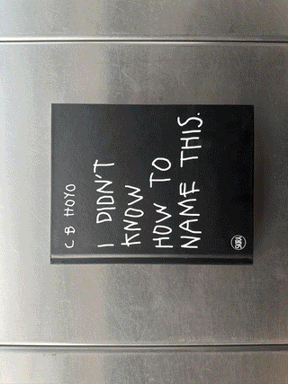 CB Hoyo - I didn't know how to name this