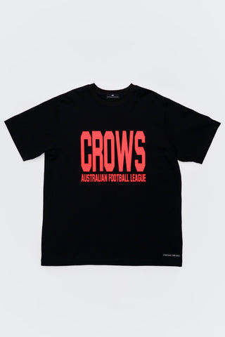 CLUB T-SHIRT - ADELAIDE CROWS - BLACK