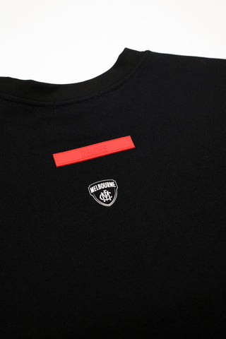 CLUB T-SHIRT - MELBOURNE DEMONS - BLACK