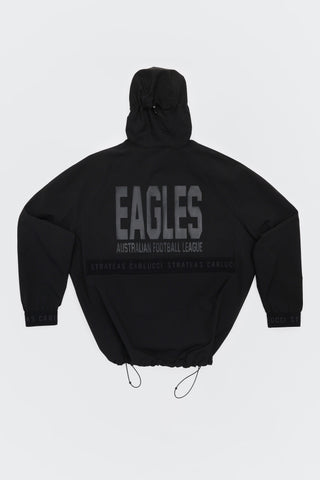 WEST COAST EAGLES - SHORT WINDBREAKER JACKET - BLACK
