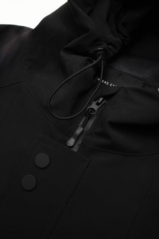 WEST COAST EAGLES - SHORT WINDBREAKER JACKET - BLACK