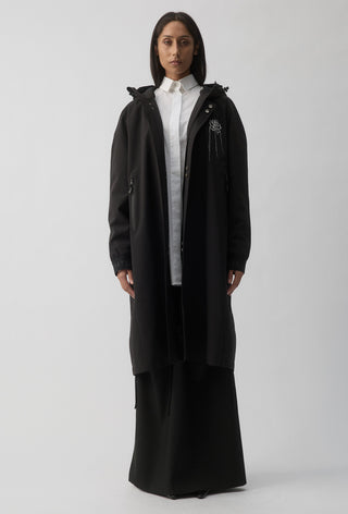 EXTENSION BOMBER JACKET - Black