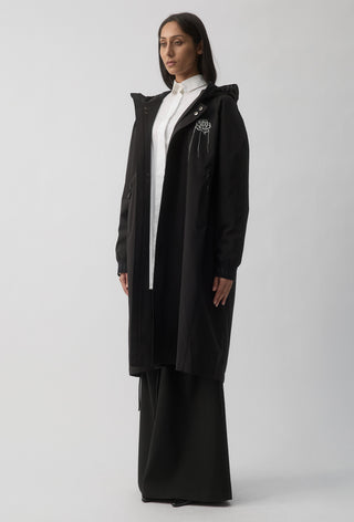 EXTENSION BOMBER JACKET - Black