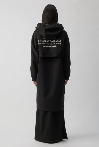EXTENSION BOMBER JACKET - Black