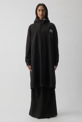 EXTENSION BOMBER JACKET - Black