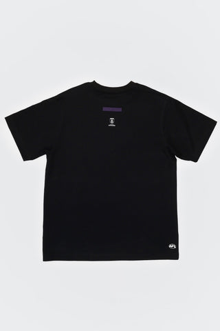 CLUB T-SHIRT - FREMANTLE DOCKERS - BLACK