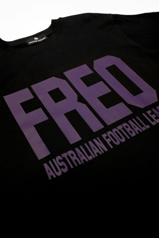 CLUB T-SHIRT - FREMANTLE DOCKERS - BLACK
