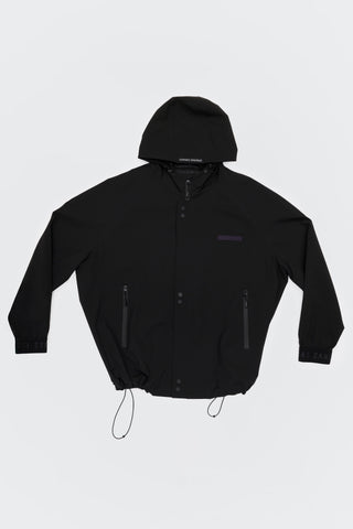 FREMANTLE DOCKERS - SHORT WINDBREAKER JACKET - BLACK