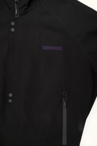 FREMANTLE DOCKERS - SHORT WINDBREAKER JACKET - BLACK