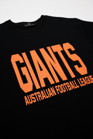 CLUB T-SHIRT - GWS GIANTS - BLACK