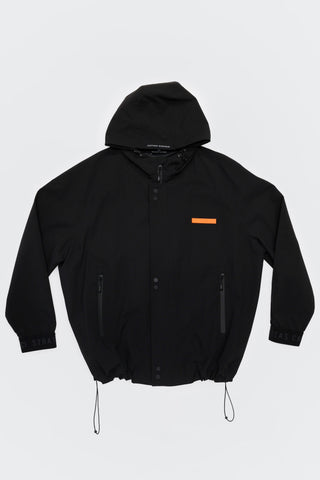GWS GIANTS - SHORT WINDBREAKER JACKET - BLACK