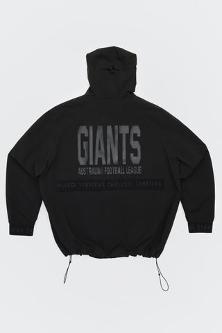 GWS GIANTS - SHORT WINDBREAKER JACKET - BLACK