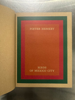 Pieter Henket - Birds of Mexico City