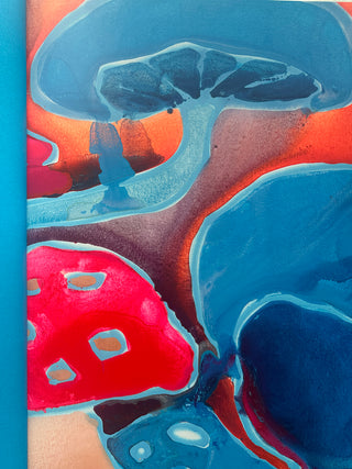 Katherine Bernhardt - Why is a mushroom growing in my shower?