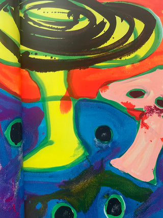 Katherine Bernhardt - Why is a mushroom growing in my shower?