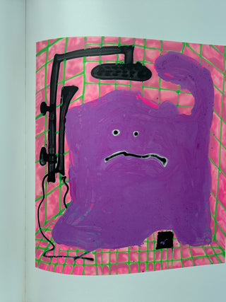 Katherine Bernhardt - Why is a mushroom growing in my shower?