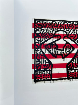 Keith Haring Jean-Michel Basquiat Crossing Lines