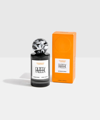 INTERIOR SPRAY - CEDARWOOD + SAFFRON - FAZEEK