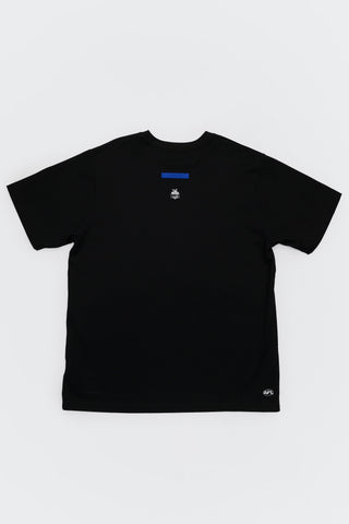 CLUB T-SHIRT - NORTH MELBOURNE KANGAROOS - BLACK