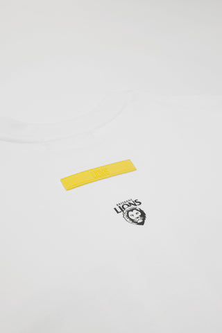 CLUB T-SHIRT - BRISBANE LIONS - WHITE