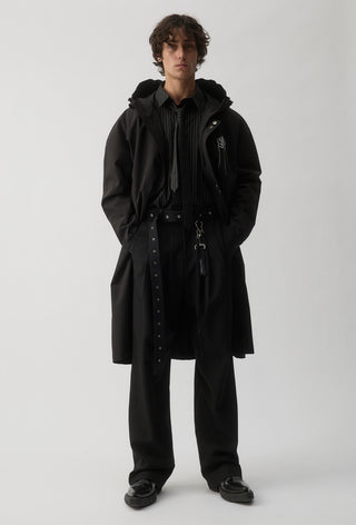 EXTENSION BOMBER JACKET - Black