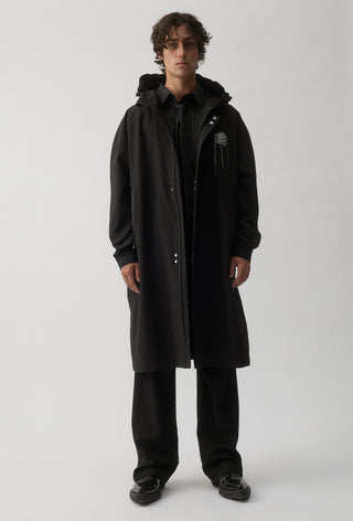 EXTENSION BOMBER JACKET - Black