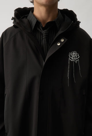 EXTENSION BOMBER JACKET - Black