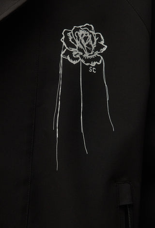 EXTENSION BOMBER JACKET - Black
