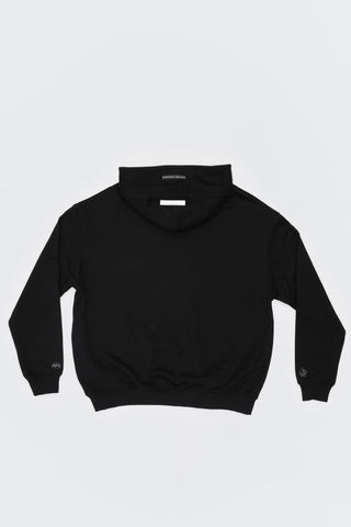 CLUB HOODIE - COLLINGWOOD MAGPIES - BLACK