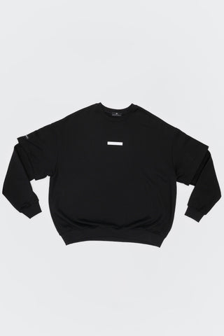 HIT LIST SWEATER - COLLINGWOOD MAGPIES - BLACK