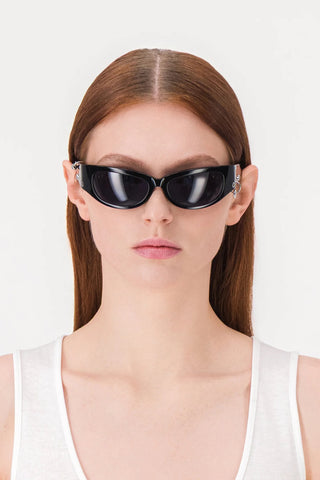 CLARA BLACK SUNGLASSES - JUSTINE CLENQUET